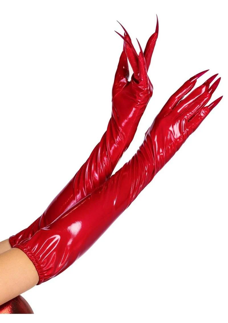 Leg Avenue Vinyl Claw Gloves - Image 12