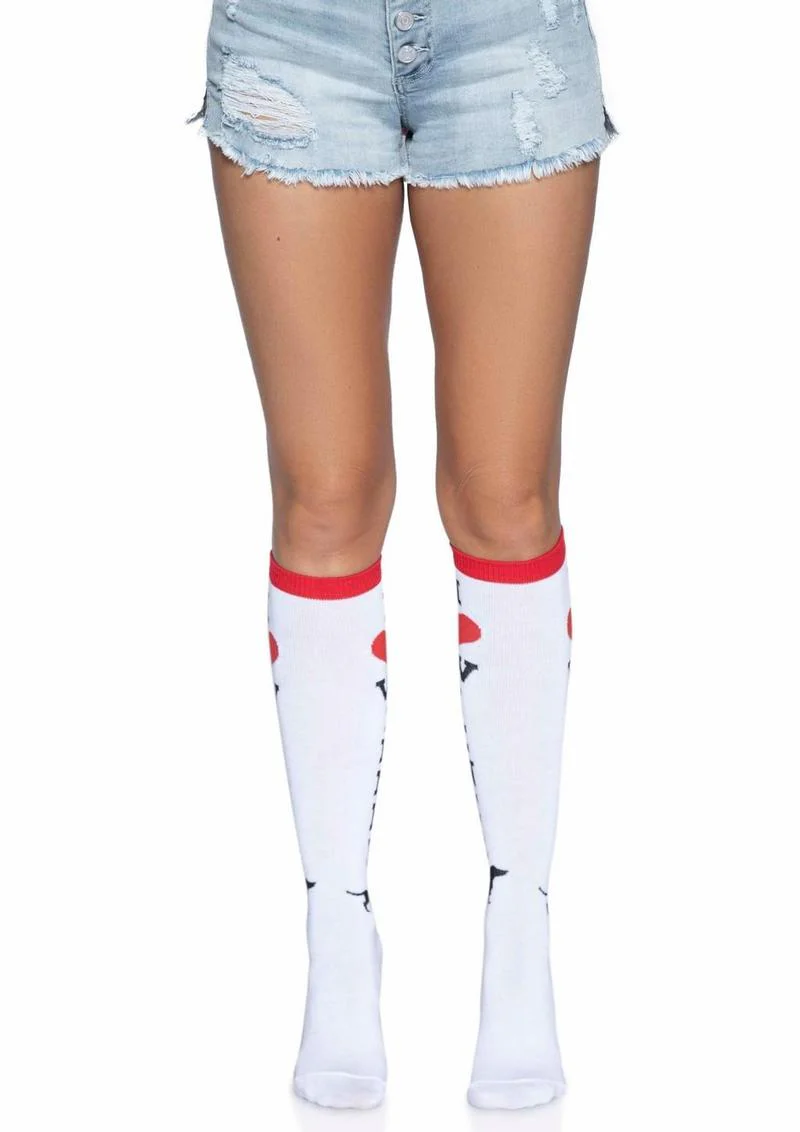 Leg Avenue Weiner Dog Knee Highs - Image 2