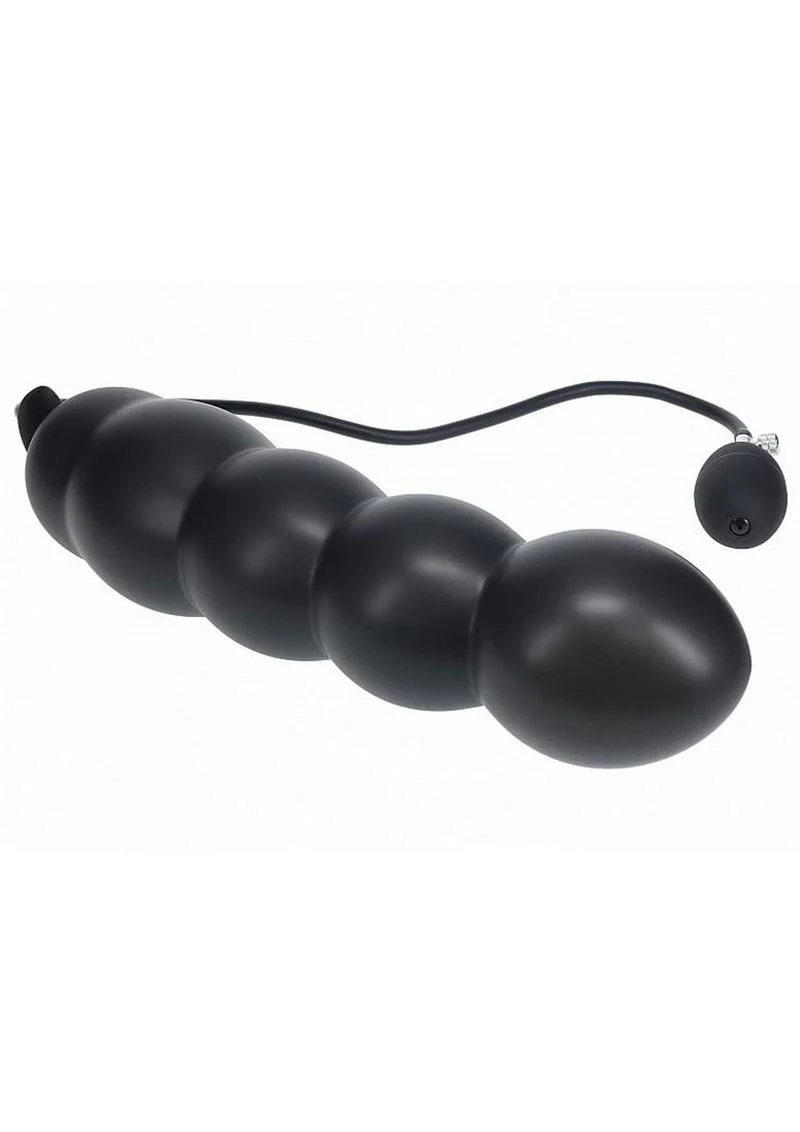 Levelz Beaded Inflatable Silicone Anal Plug - Image 3