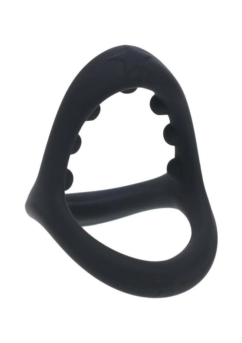 Levelz Soft Bead Grip Silicone Cock and Ball Ring