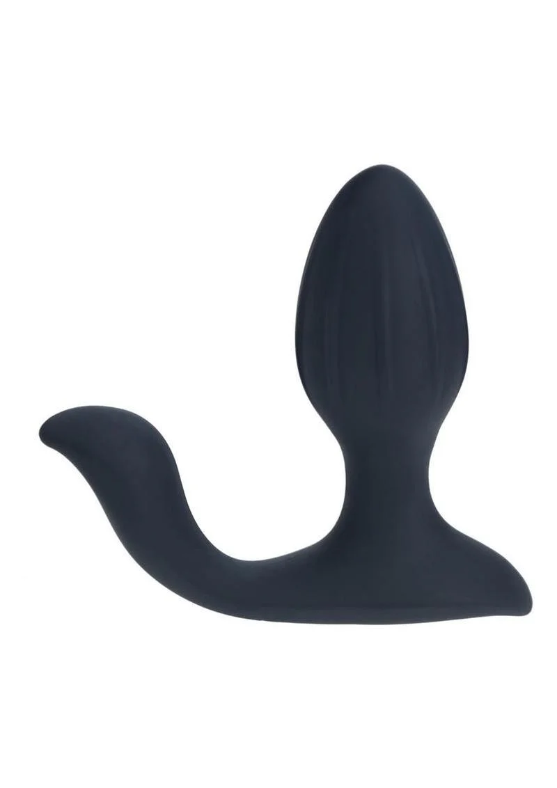 Levelz Vibrating and Rotating Silicone Rechargeable Anal Plug with Ball Stimulator