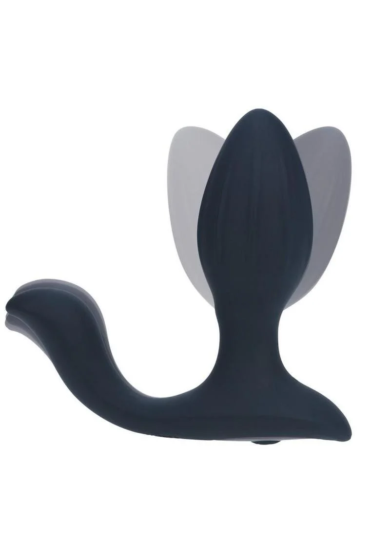 Levelz Vibrating and Rotating Silicone Rechargeable Anal Plug with Ball Stimulator - Image 4