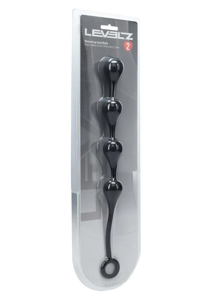 Levelz Waterdrop Silicone Anal Balls - Image 8