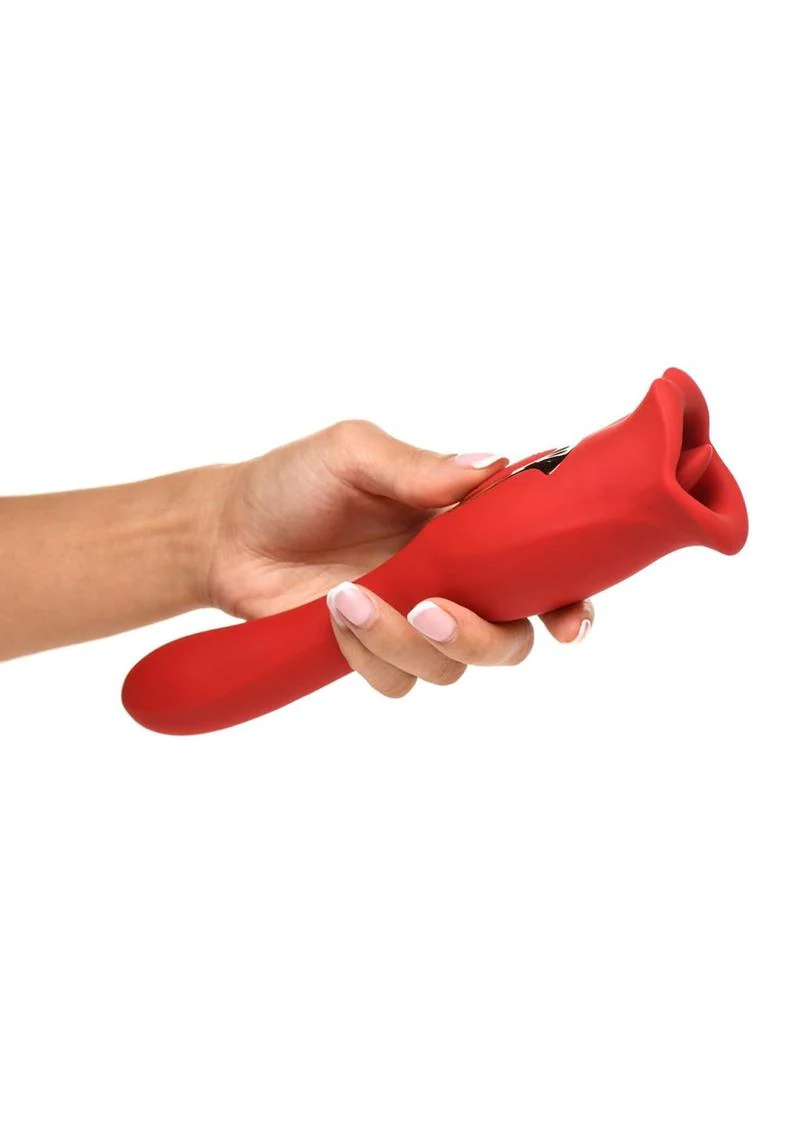 Lickgasm Kiss and Tell Pro Dual-Ended Kissing Rechargeable Silicone Vibrator - Image 4