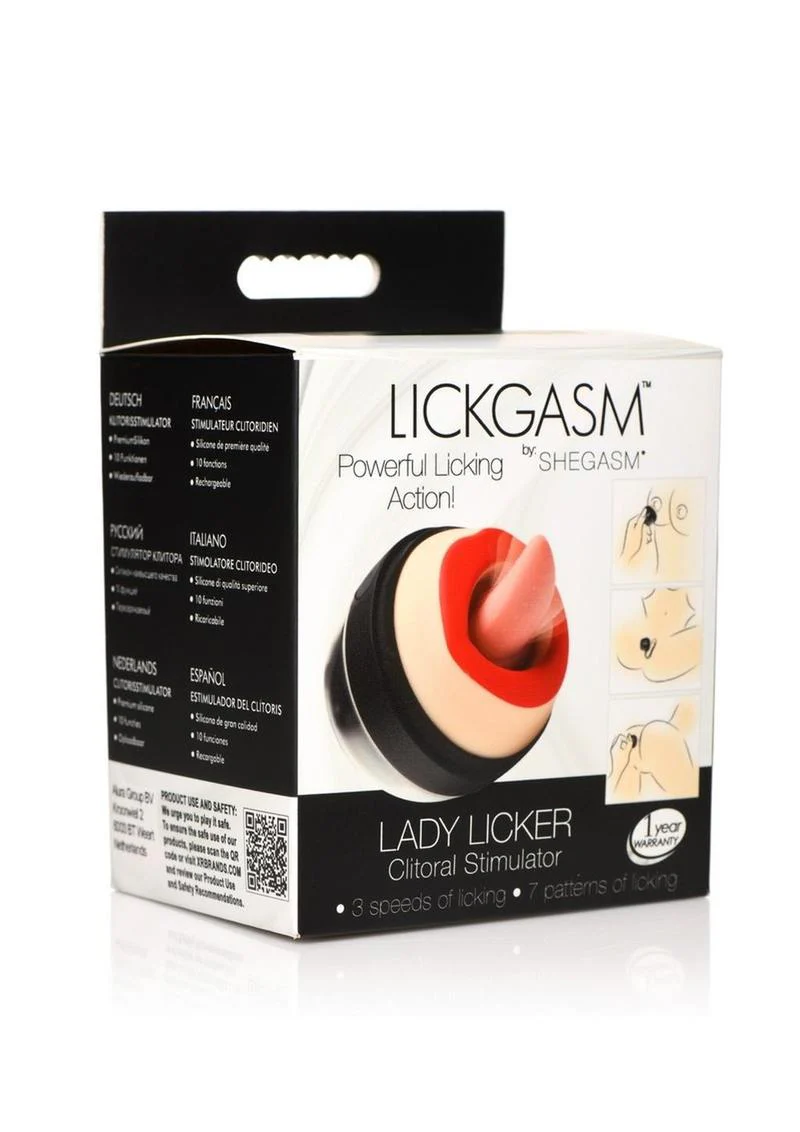 Lickgasms Lady Licker 10x Rechargeable Silicone Clitoral Stimulator - Image 2