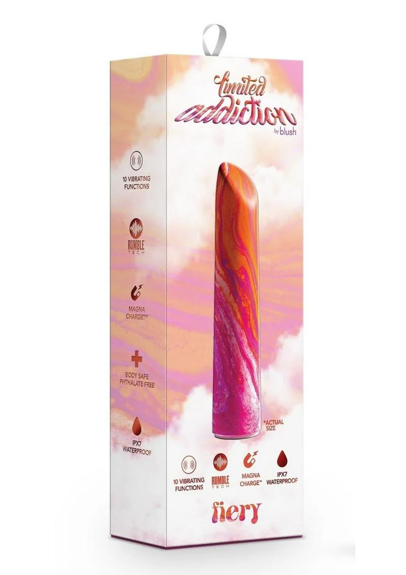 Limited Addiction Fiery Rechargeable Power Vibrator - Image 2