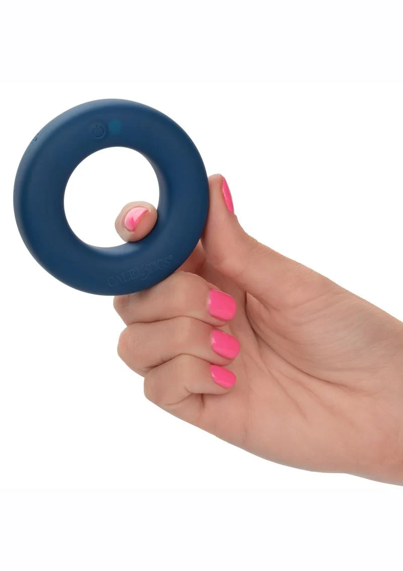 Link Up Optimum Rechargeable Silicone Cock Ring - Image 7