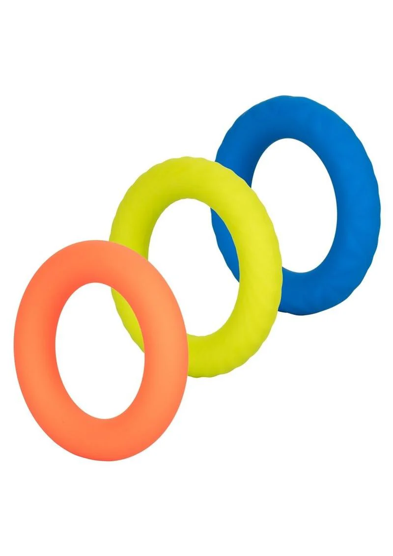 Link Up Ultra Soft Climax Silicone Cock Ring - Image 3