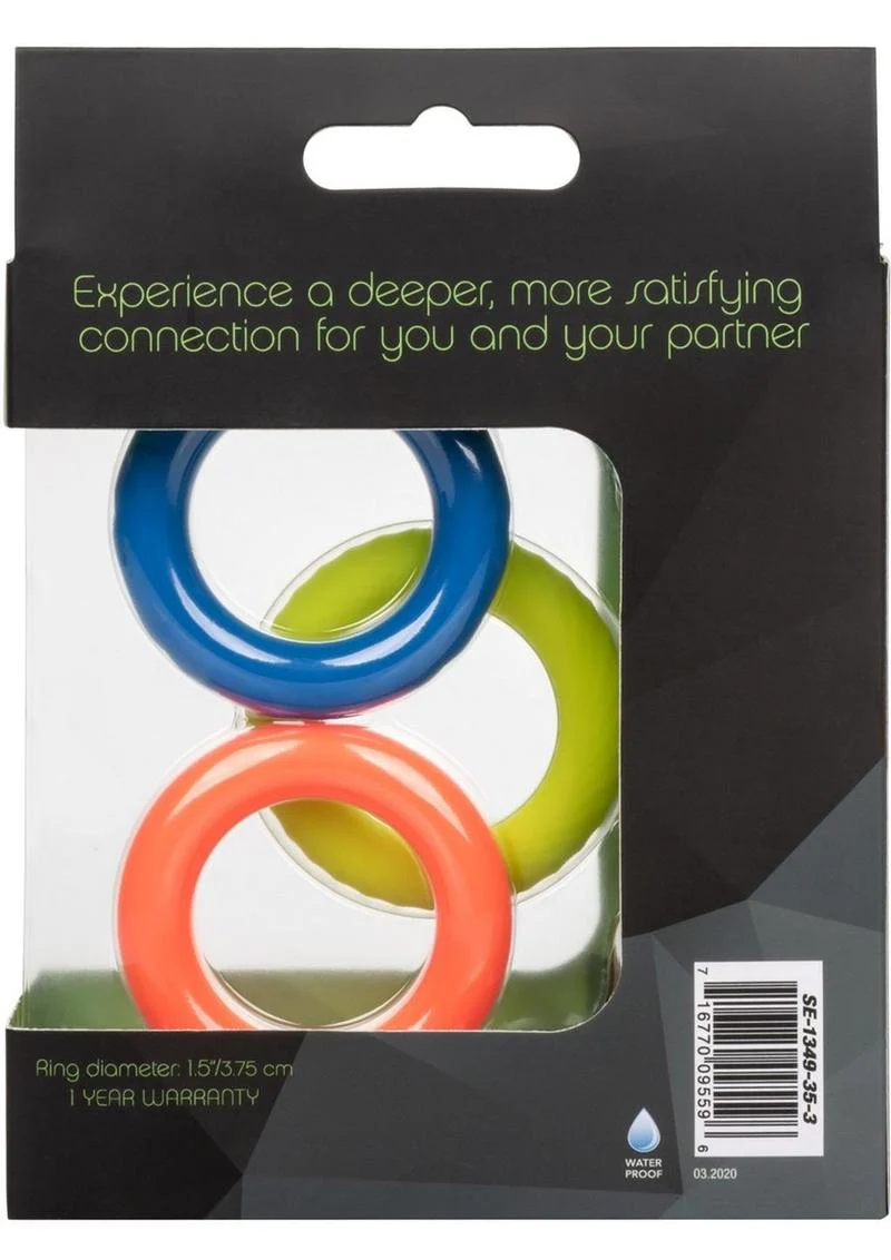 Link Up Ultra Soft Climax Silicone Cock Ring - Image 4
