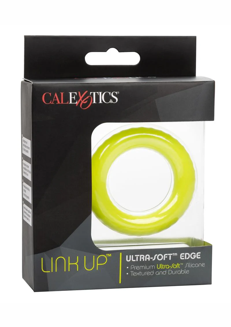 Link Up Ultra-Soft Edge Silicone Cock Ring - Image 2