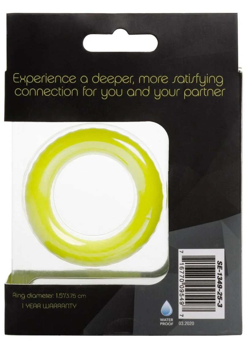 Link Up Ultra-Soft Edge Silicone Cock Ring - Image 4