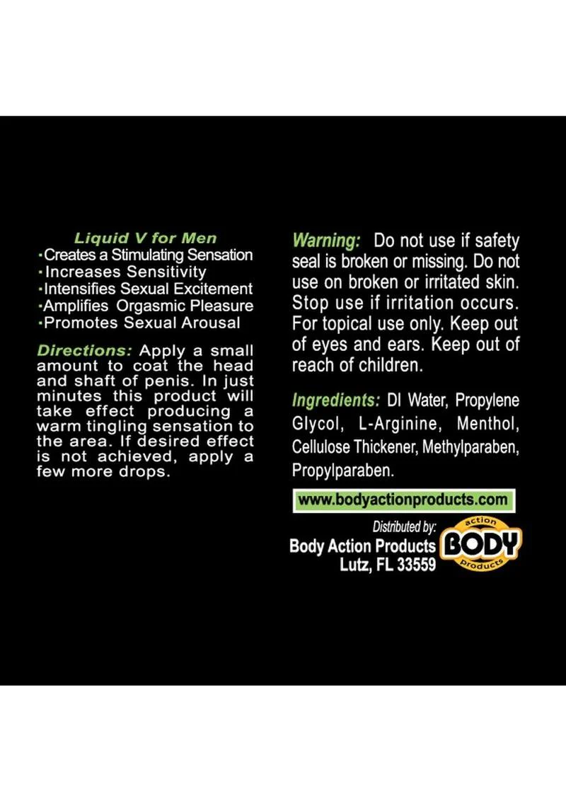 Liquid V Stimulating Gel For Men - Image 4