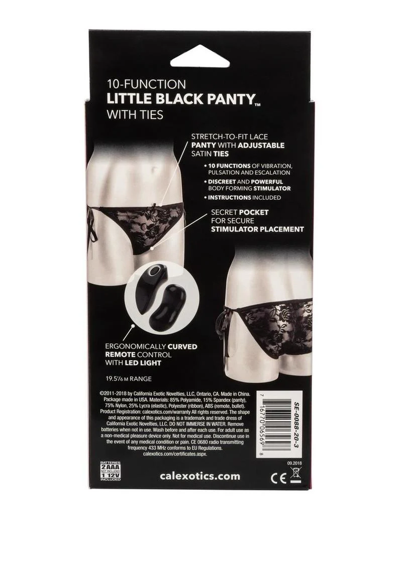 Little Black Panty Vibe Massager with Remote Control - Image 4