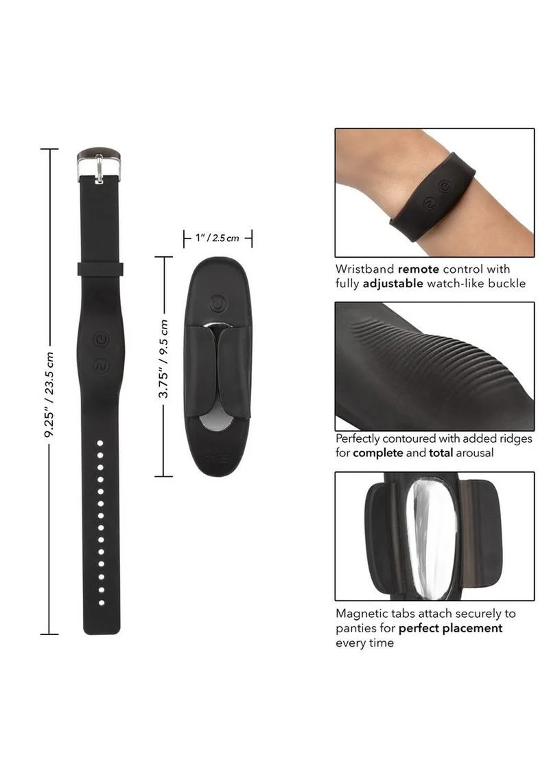 Lock N Play Wristband Remote Panty Vibe Tease Massager Silicone - Image 4