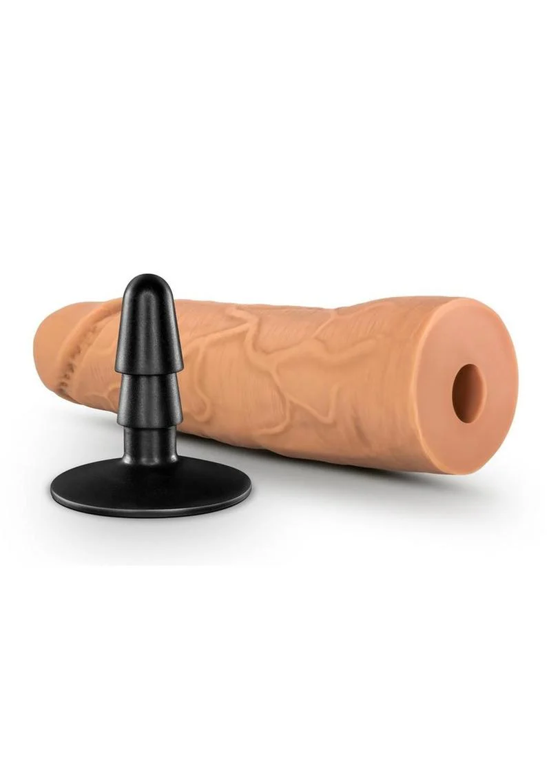 Lock On Dynamite Dildo with Suction Cup Adapter - Image 3