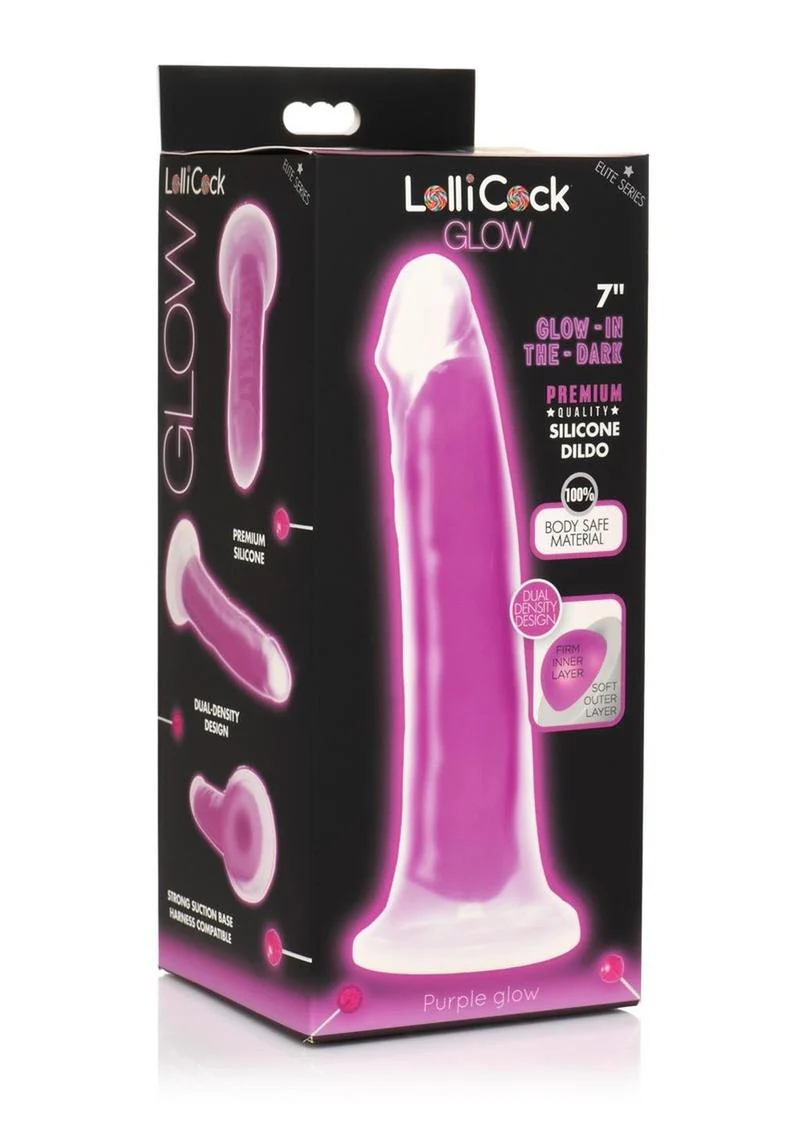 Lollicock Glow In The Dark Silicone Dildo - Image 14