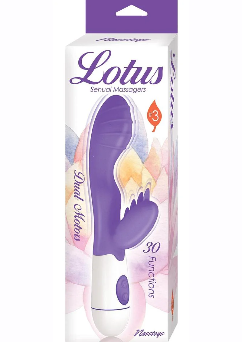 Lotus Sensual Massager #3 Silicone Rabbit Vibrator - Image 6