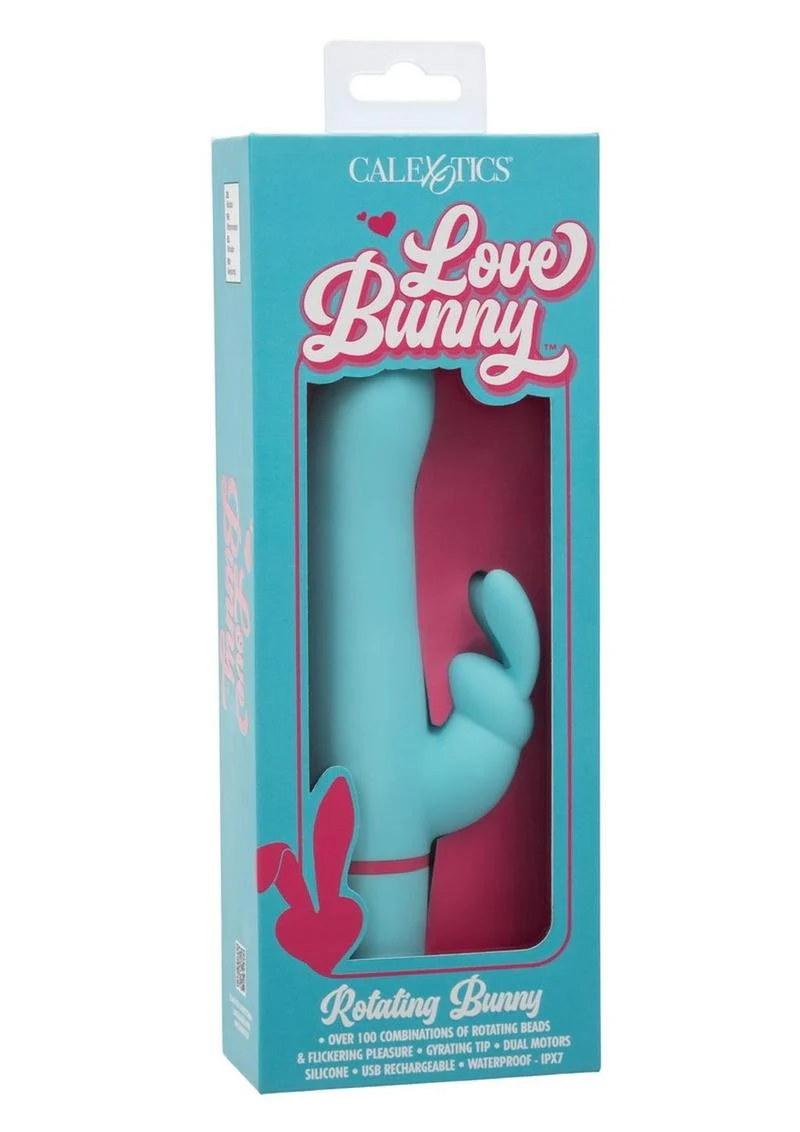 Love Bunny Rotating Bunny Rechargeable Silicone Rabbit Vibrator - Image 2