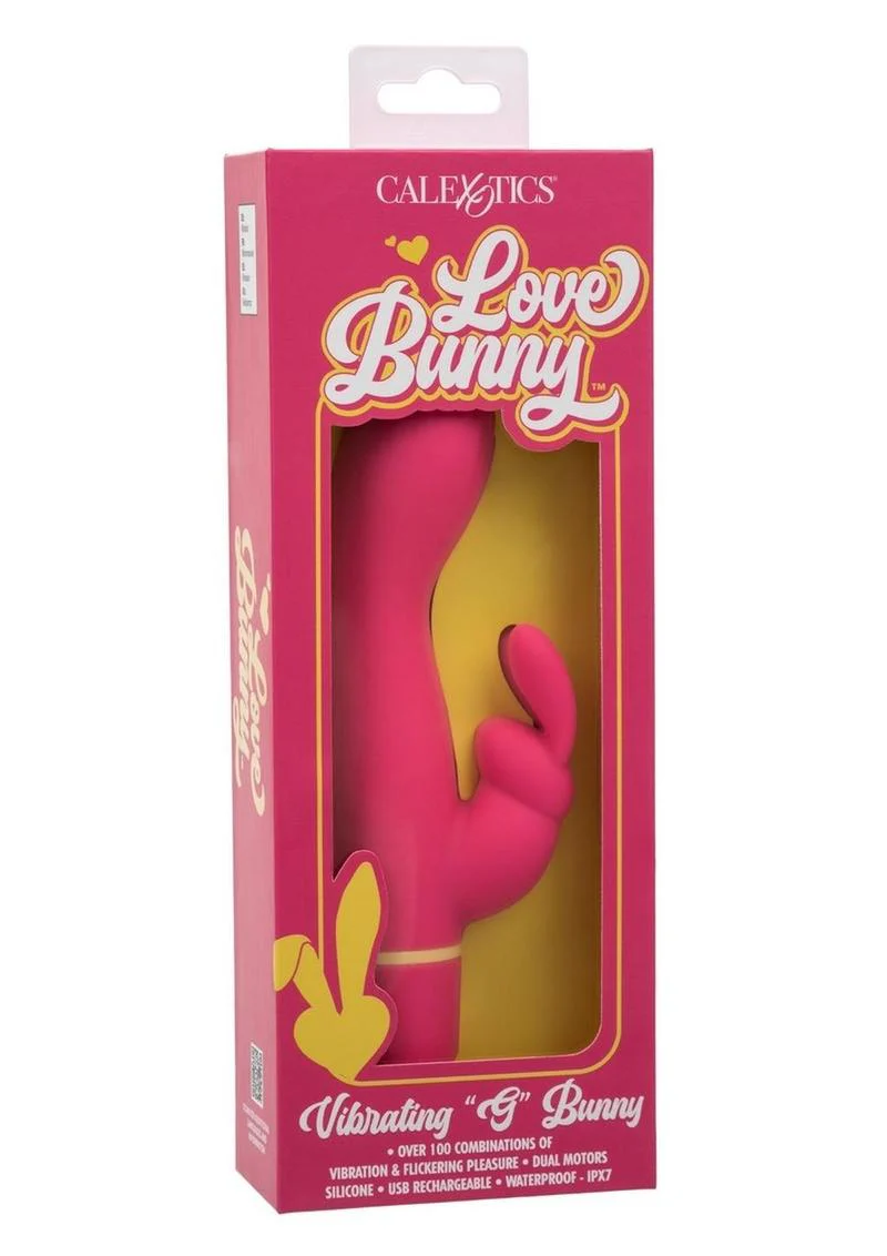 Love Bunny Vibrating G Bunny Rechargeable Silicone Rabbit Vibrator - Image 2