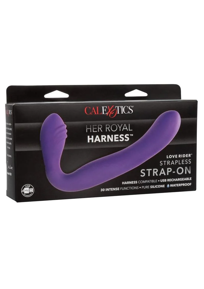 Love Rider Rechargeable Silicone Strapless Strap-On - Image 6