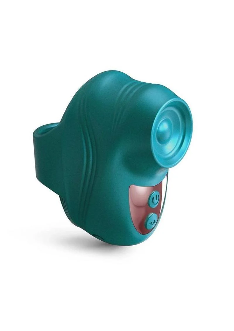Love to Love Kisscool Rechargeable Silicone Finger Vibrator - Iridescent - Image 11