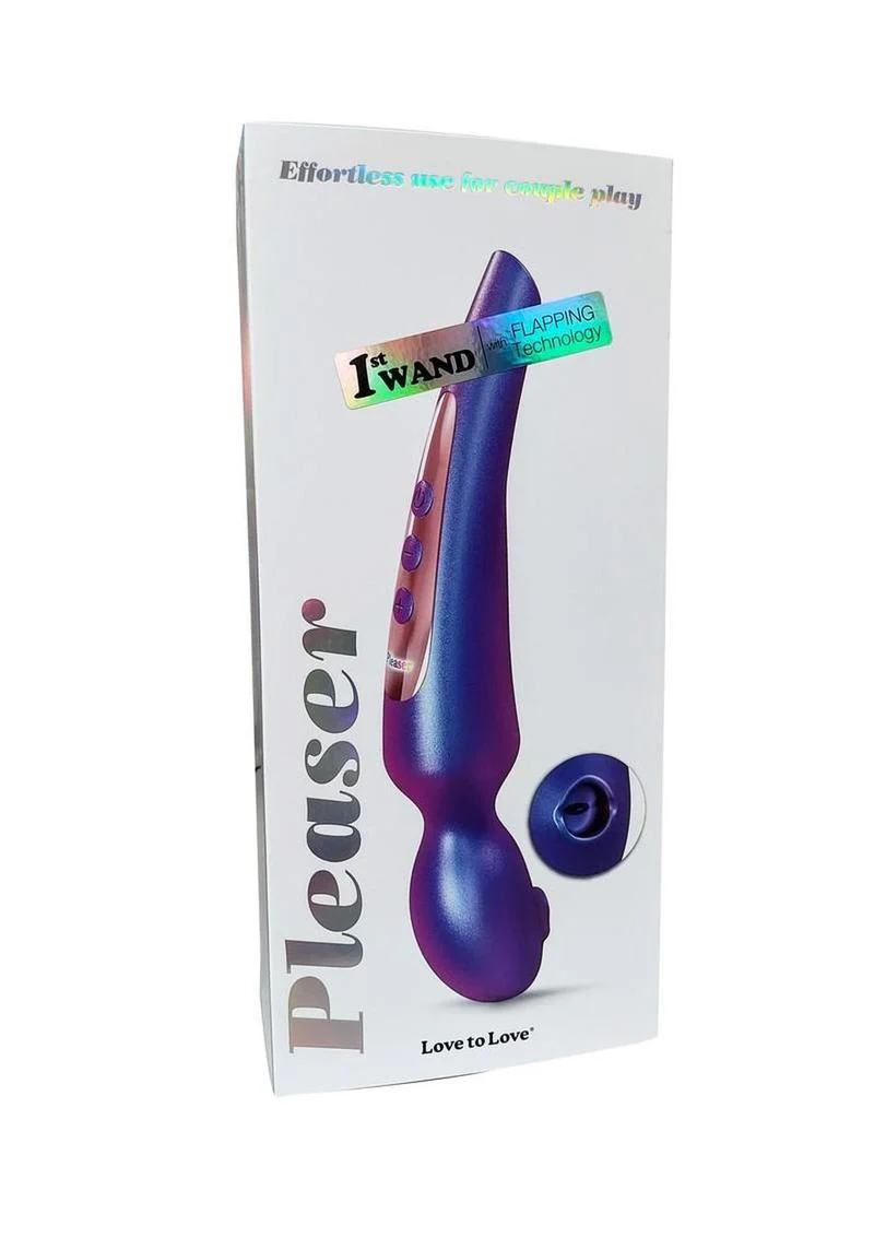 Love to Love Silicone Rechargeable Sense Touch Clitoral Stimulator - Iridescent Night - Image 2