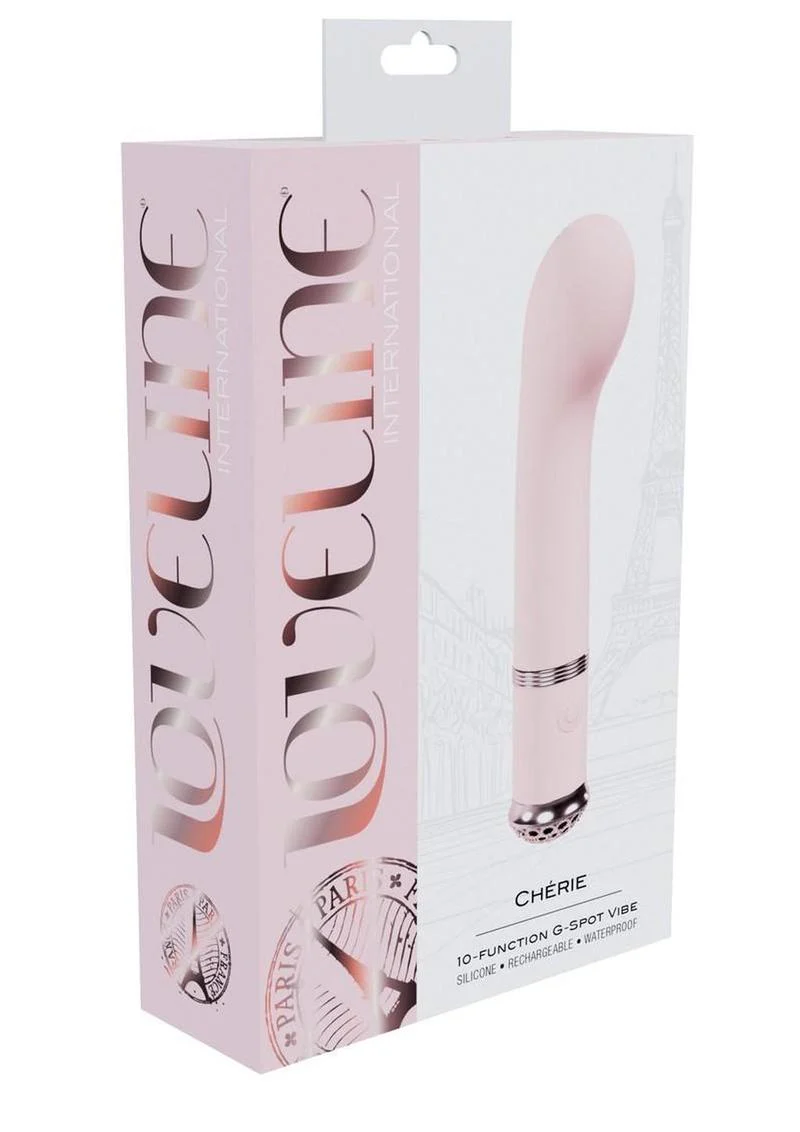 Loveline Cherie 10 Function G-Spot Silicone Rechargeable Vibrator - Image 5