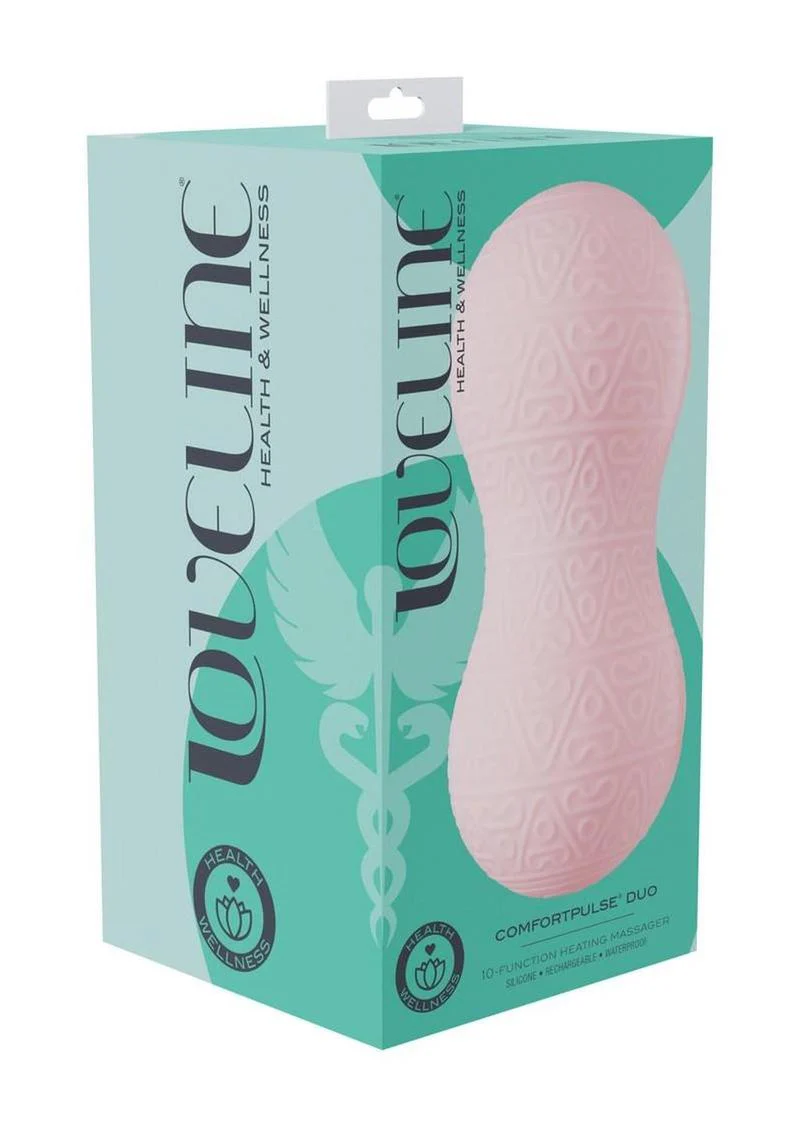 Loveline Comfortpulse 10 Function Vibrating Rechargeable Silicone Duo Massager - Image 10