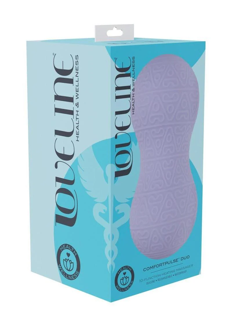 Loveline Comfortpulse 10 Function Vibrating Rechargeable Silicone Duo Massager - Image 7
