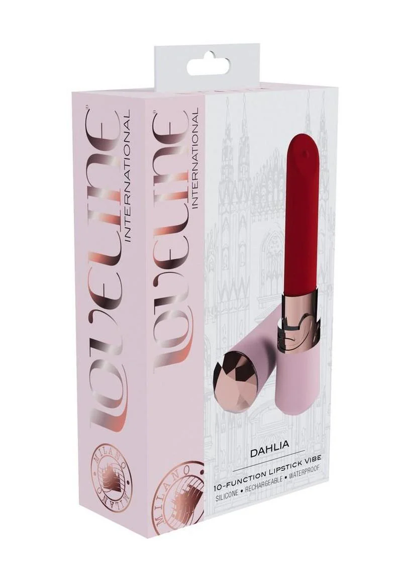 Loveline Dahlia 10 Function Silicone Lipstick Vibrator - Image 7