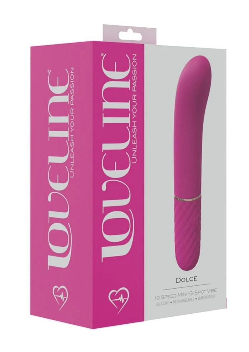 Loveline Dolce Silicone Rechargeable 10 Speed Mini G-Spot Vibe - Image 2