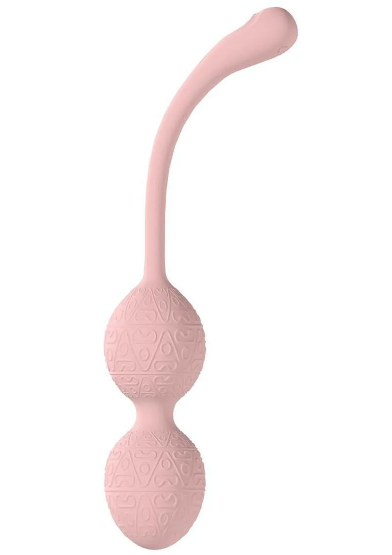 Loveline Pelvifit Beads 10 Function Vibrating Rechargeable Silicone Kegel Vibe with Remote Control - Image 6