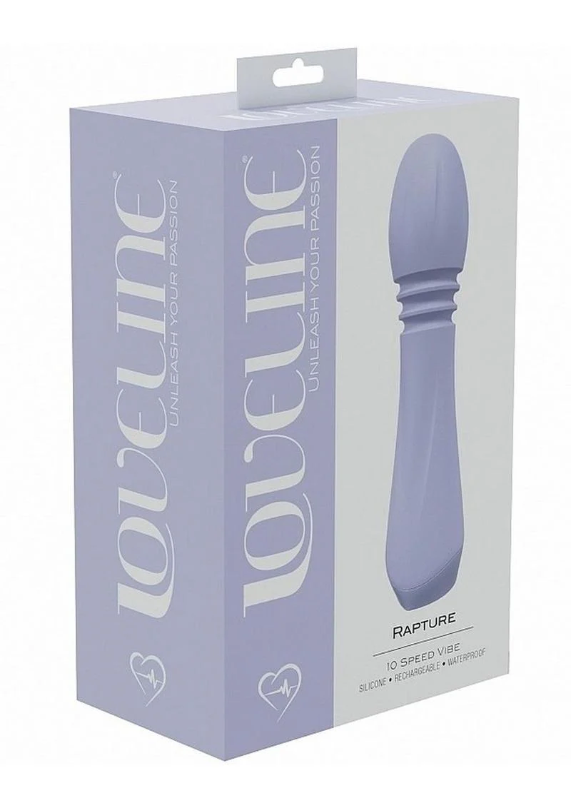 Loveline Rapture 10 Speed Silicone Rechargeable Vibrator - Image 2