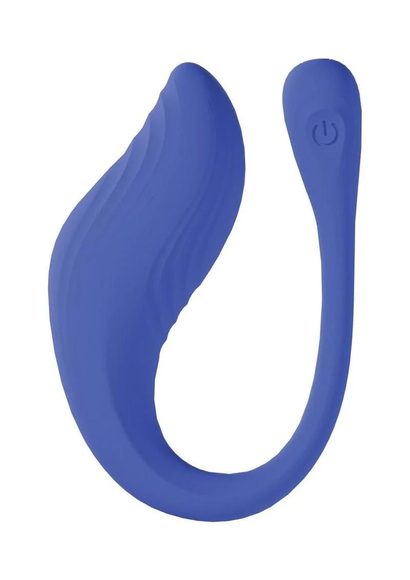 Loveline Velvet G-Spot 10 Function Rechargeable Silicone Vibrator with Remote Control - Image 4