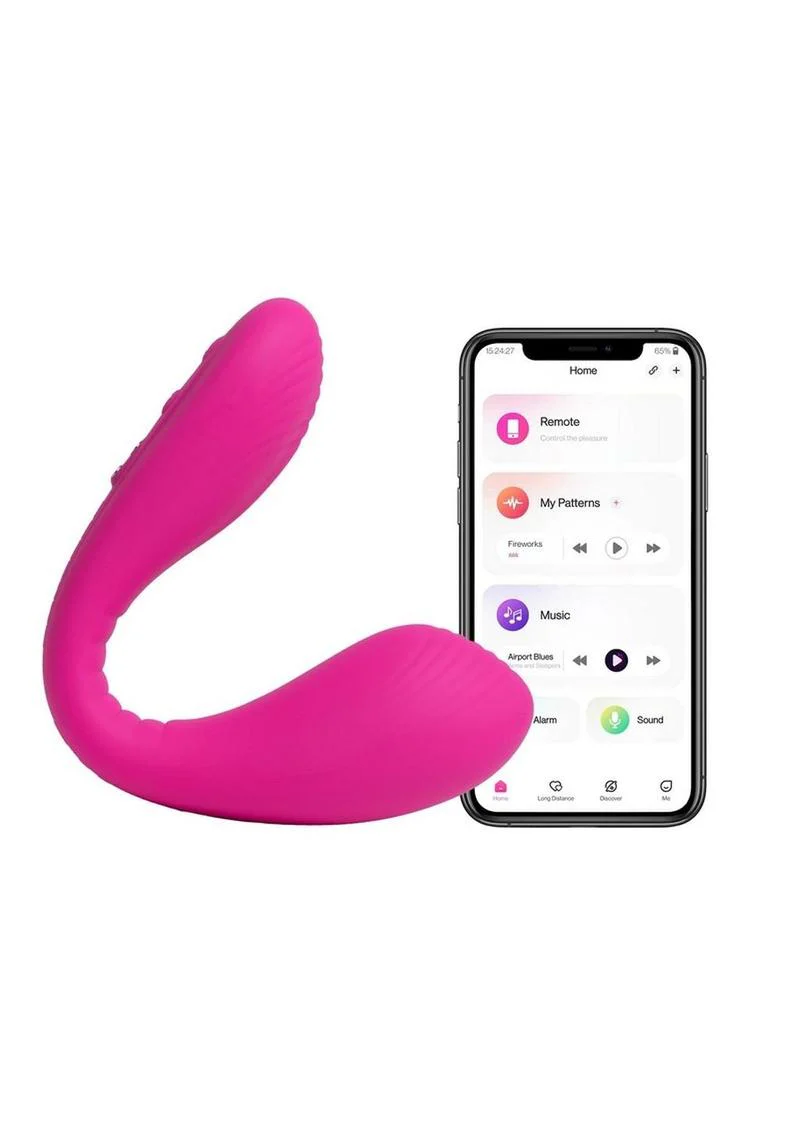 Lovense Dolce Silicone Rechargeable Dual Vibrator - Image 3