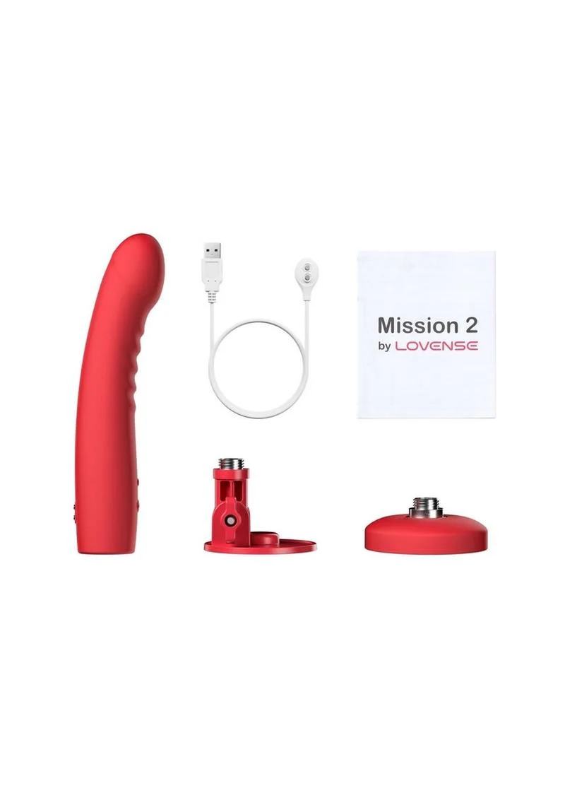 Lovense Mission 2 Silicone Rechargeable Vibrator - Image 4