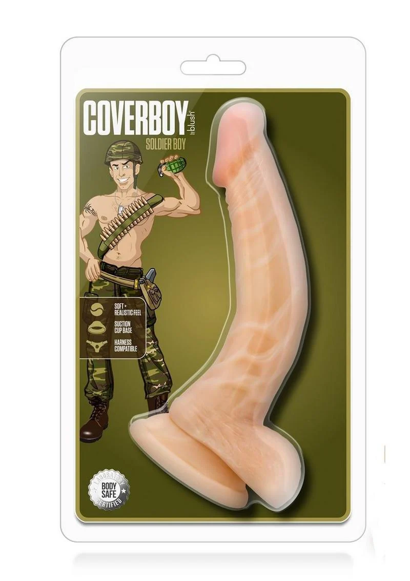 Loverboy Soldier Boy Dildo with Balls - Image 2