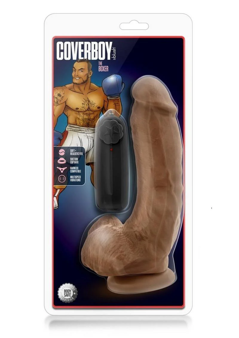 Loverboy The Boxer Vibrating Cock with Balls - Image 2