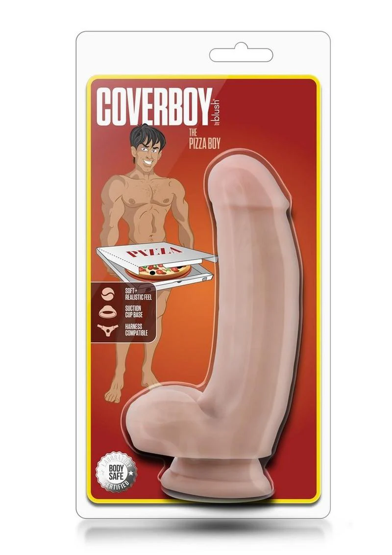 Loverboy The Pizza Boy Dildo with Balls - Image 2