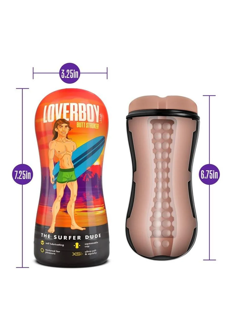 Loverboy The Surfer Dude Self Lubricating Anal Pocket Stroker - Image 3