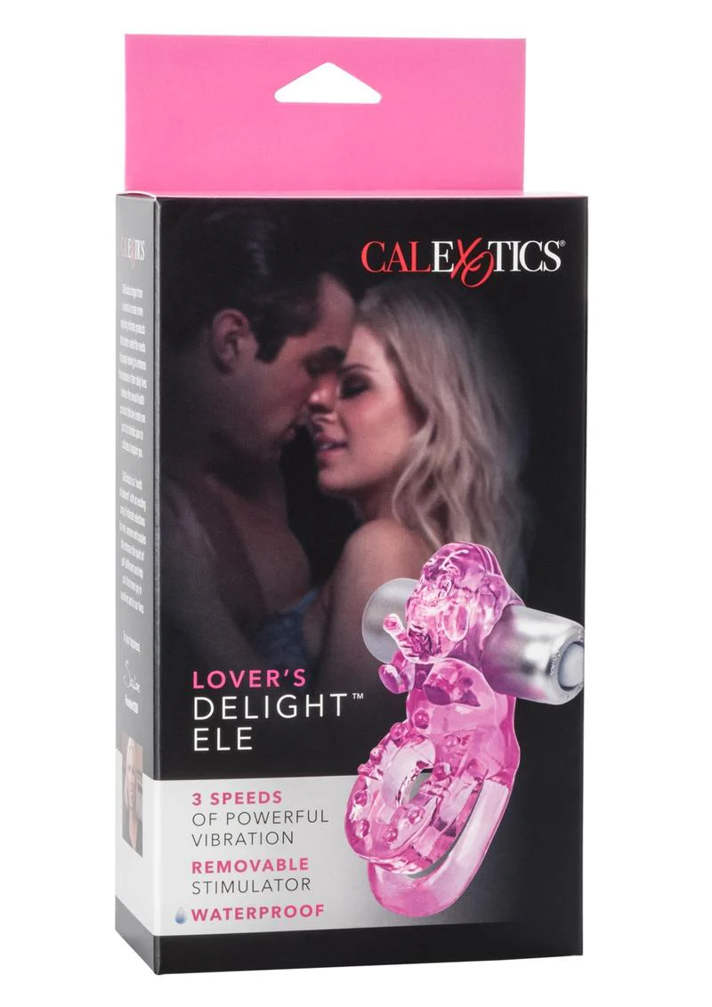 Lovers Delight Ele Vibrating Cock Ring with Clitoral Stimulation - Image 2