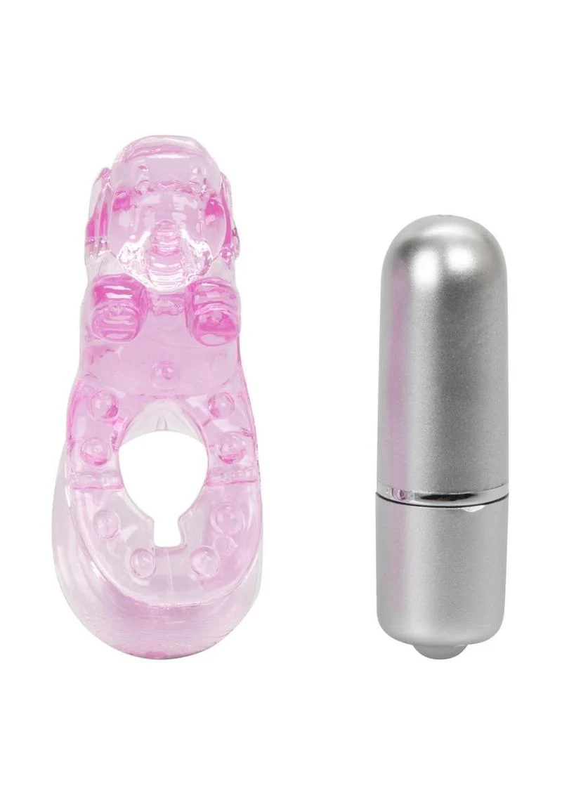 Lovers Delight Ele Vibrating Cock Ring with Clitoral Stimulation - Image 3