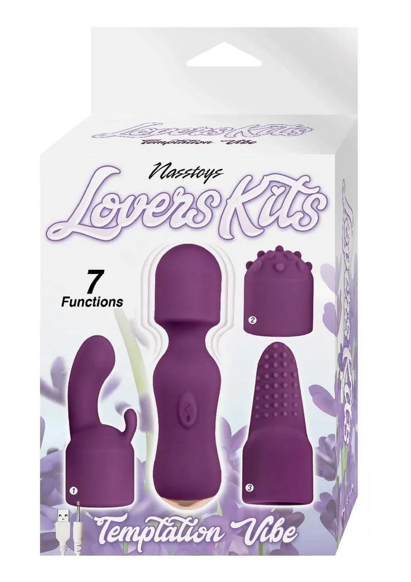 Lovers Kits Temptation Rechargeable Silicone Vibrator - Image 2