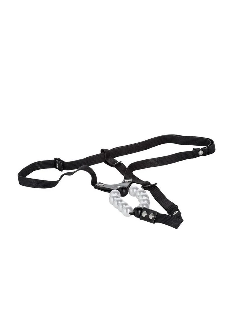 Lover's Vibrating Thong with Pleasure Pearls - Image 4