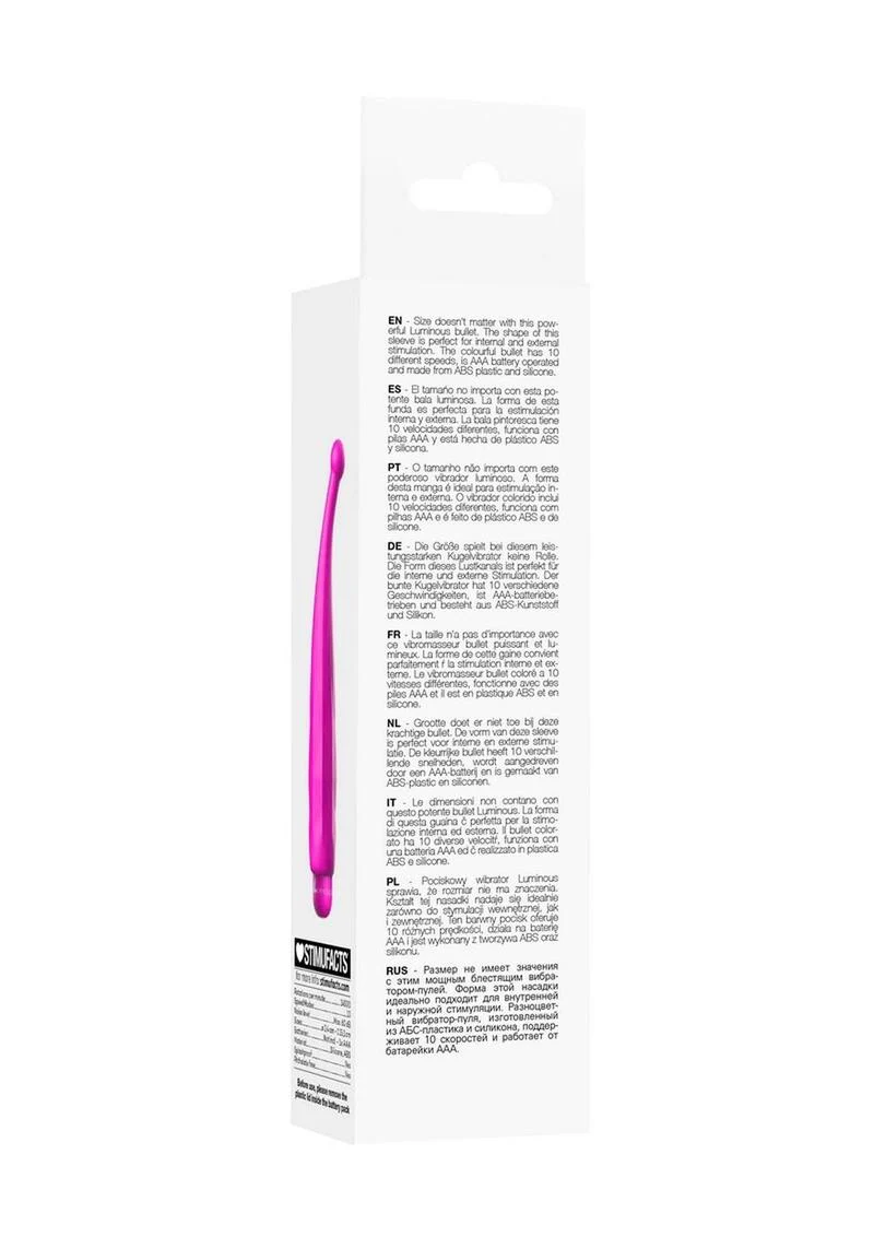 Luminous Lyra Bullet with Silicone Sleeve - Image 4