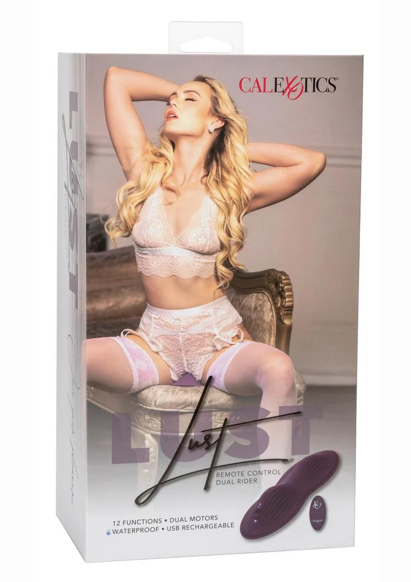 Lust Remote Control Dual Rider Rechargeable Silicone Massager - Image 2