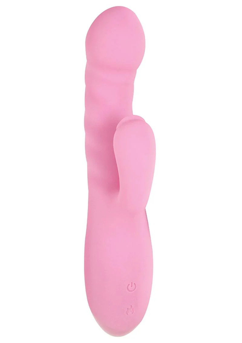 Luv Heat Up Thruster Rechargeable Silicone Vibrator - Image 2