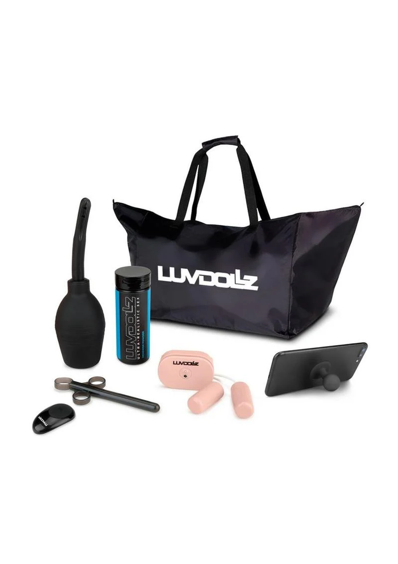Luvdollz Remote Control Spread Eagle Vibrating Rechargeable Masturbator - Pussy and Ass - Image 4