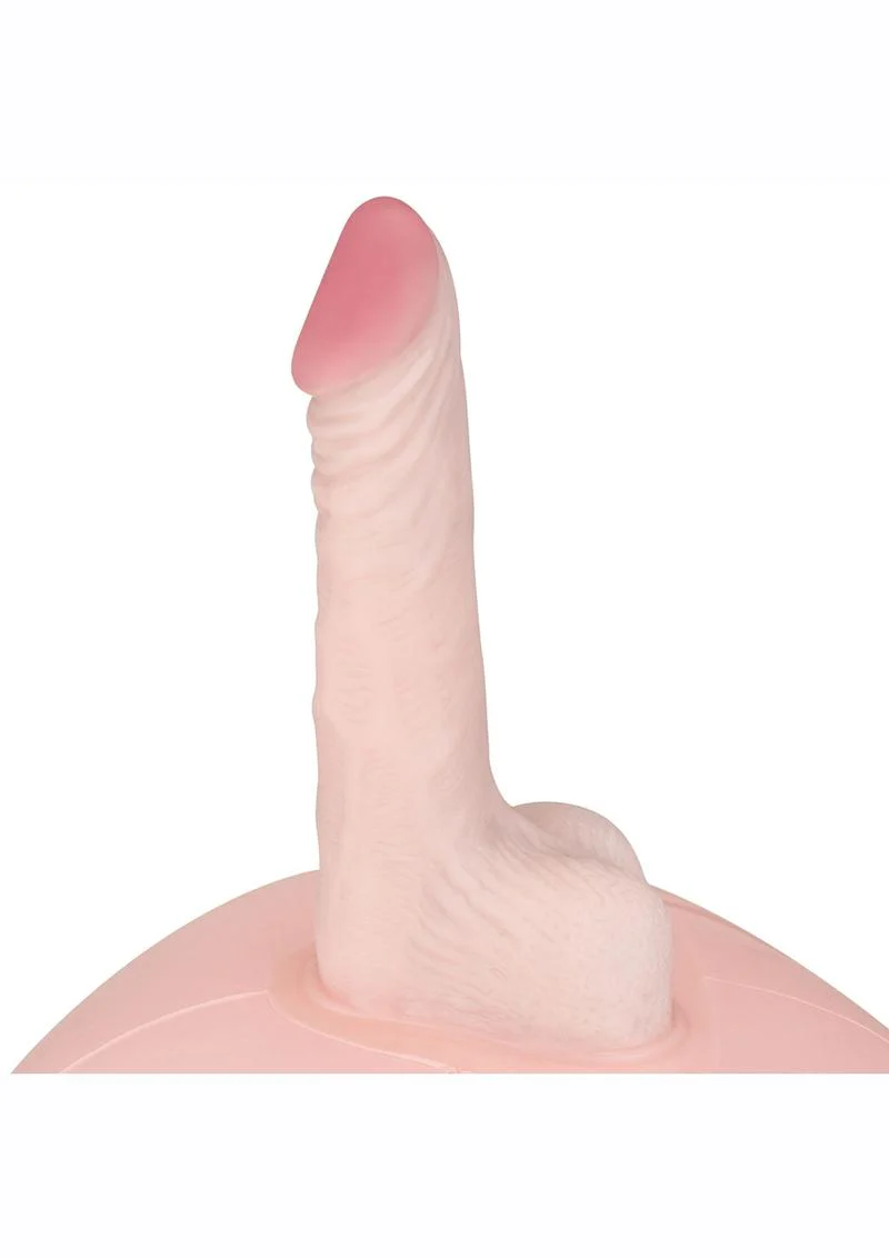 Lux Fetish Inflatable Sex Ball with Vibrating Realistic Dildo and Remote Control - Image 3