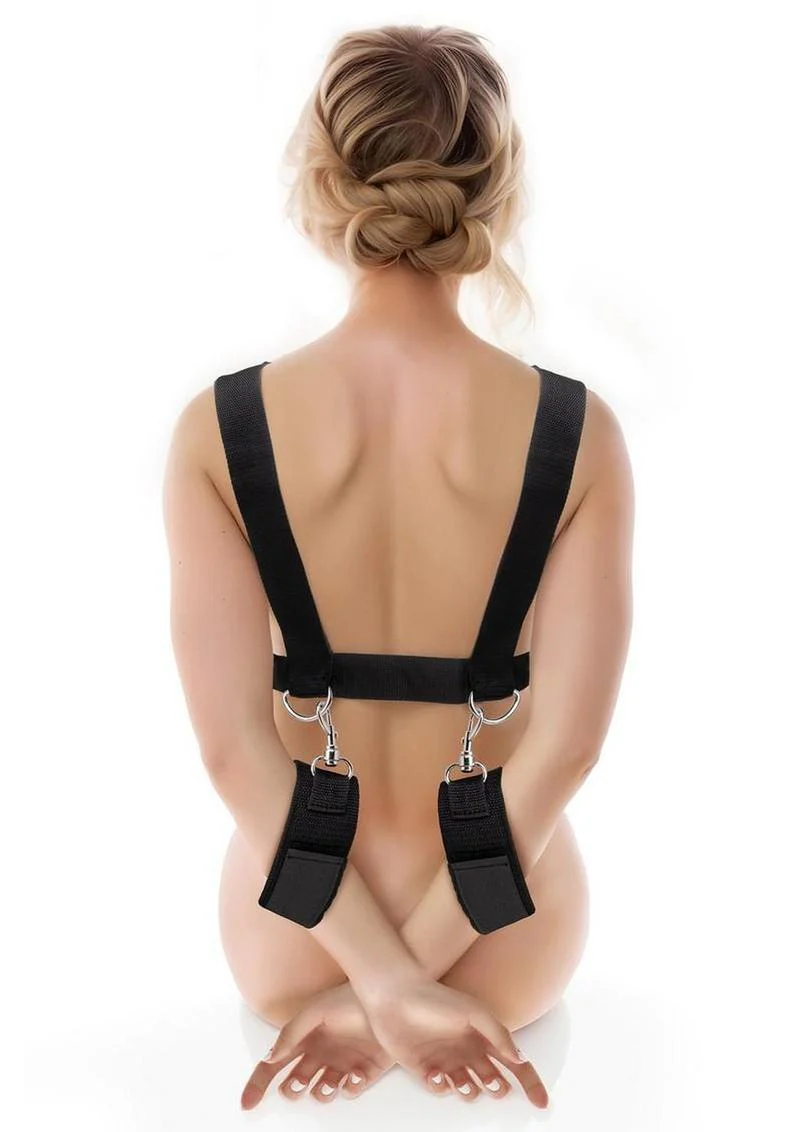 Lux Fetish Position Pal Harness with Removable Thigh Cuffs - Image 3